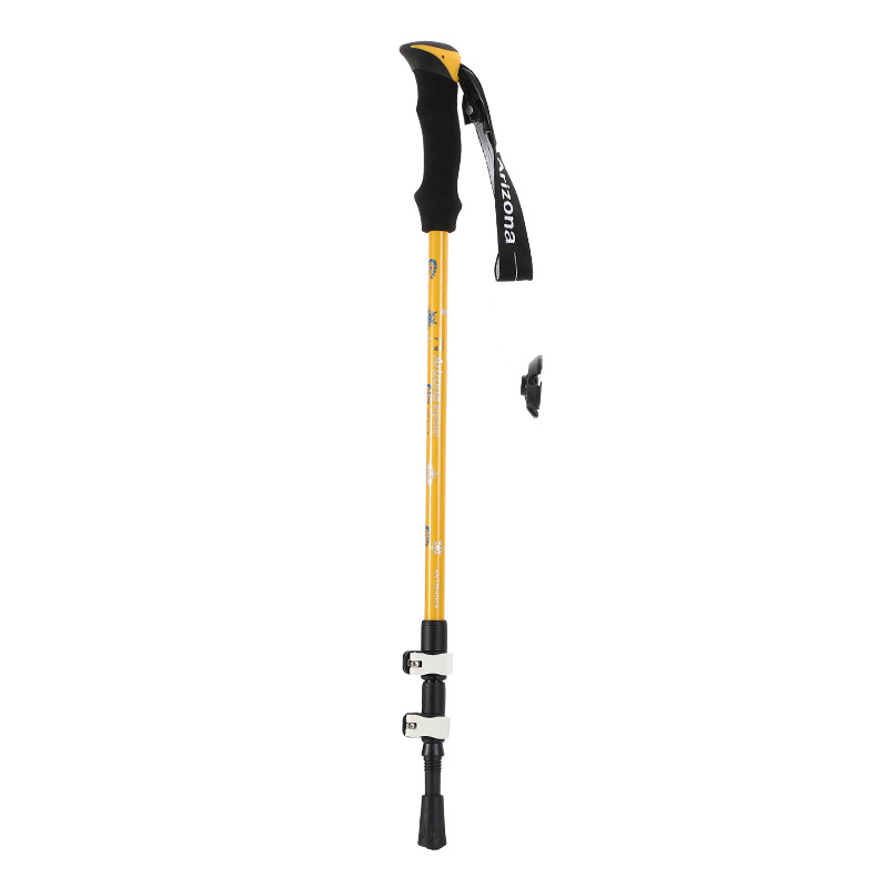 Cane Aluminum Alloy Portable External Lock Folding Trekking Cane And Crutch Outdoor Equipment Item Picture