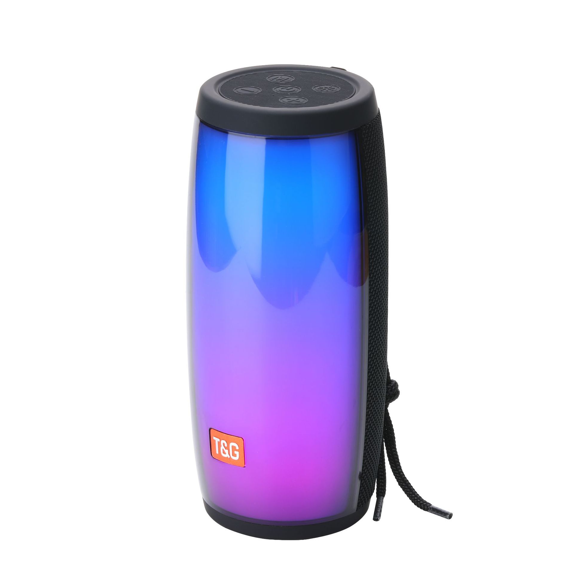 Cross-border e-commerce TG317 Bluetooth speaker, LED Melody Color light, Creative gift, small speaker, outdoor waterproof subwoofer Application Scenario