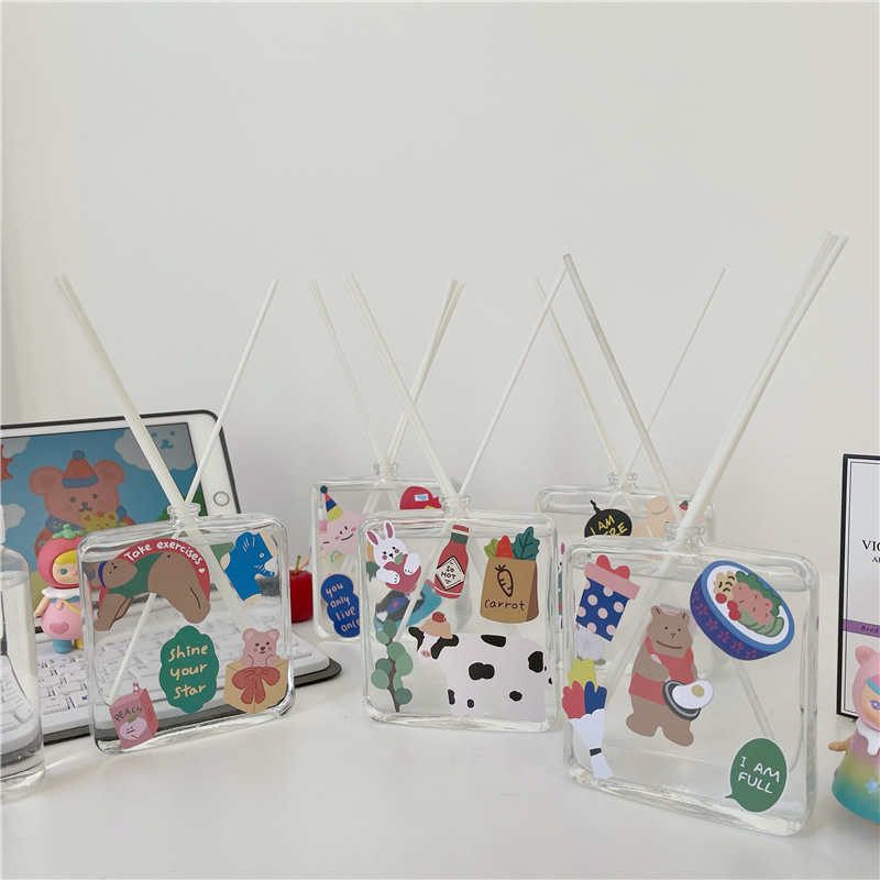 韩国ins清新藤条香薰精油室内持久留香除异味装饰花瓶工艺品礼品详情2