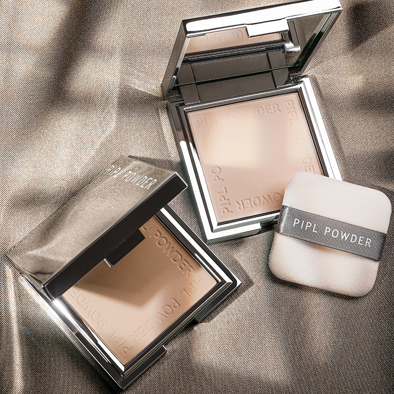 Pipl Powder Oil Control Concealer Makeup Dry And Wet Moisturizing Dry Powder Setting Powder Female Lasting Waterproof Authentic Product Specification drawing