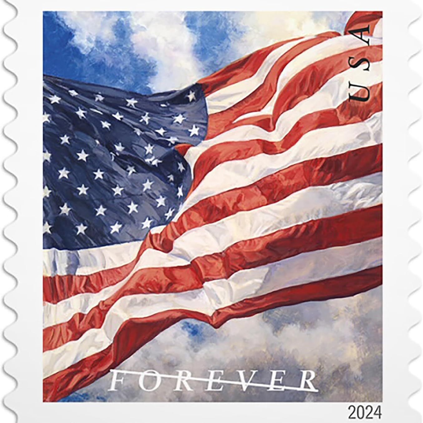 U.s.flag Forever Stamps U.s.flag Forever Stamps Specification drawing
