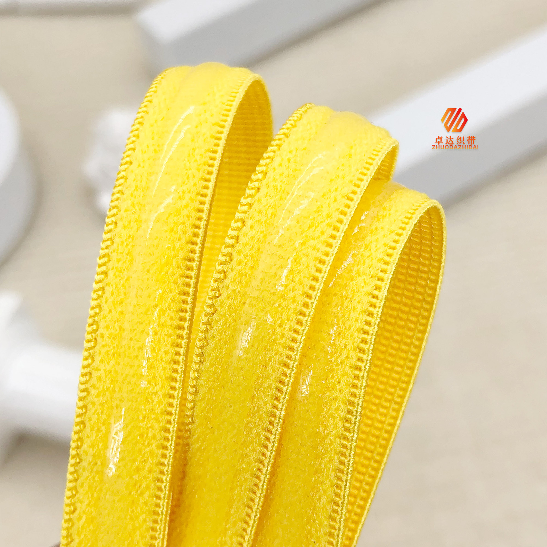 Manufacturers Spot Silicone Anti-Slip Tape Color Ice Sleeve Drops Rubber Elastic Clothing Sweat Band Dress Sock Mouth Webbing details Picture