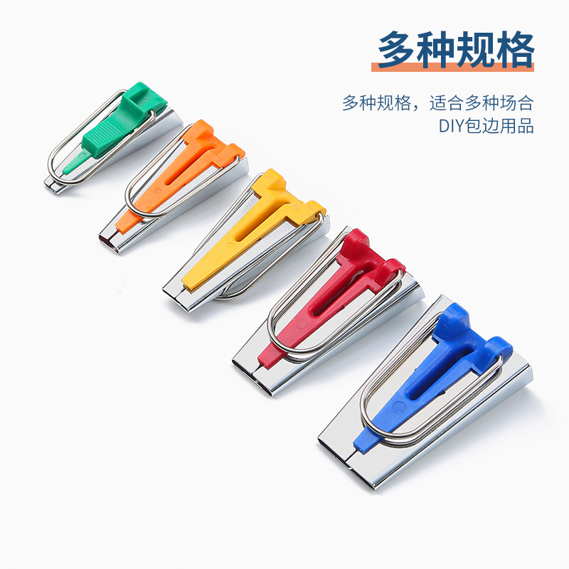 Manufacturers wholesale 4 specifications of patchwork tools belt maker pull cylinder manual DJY binding device, edger, edger wrapping device Application Scenario