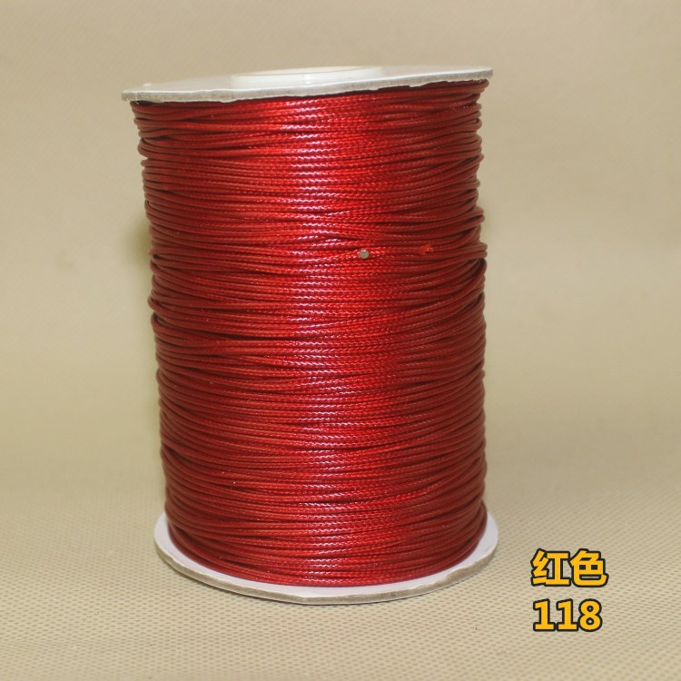 厂家直销 韩国圆蜡线 环保diy 手工编织手链项链配件批发蜡绳多色详情图5