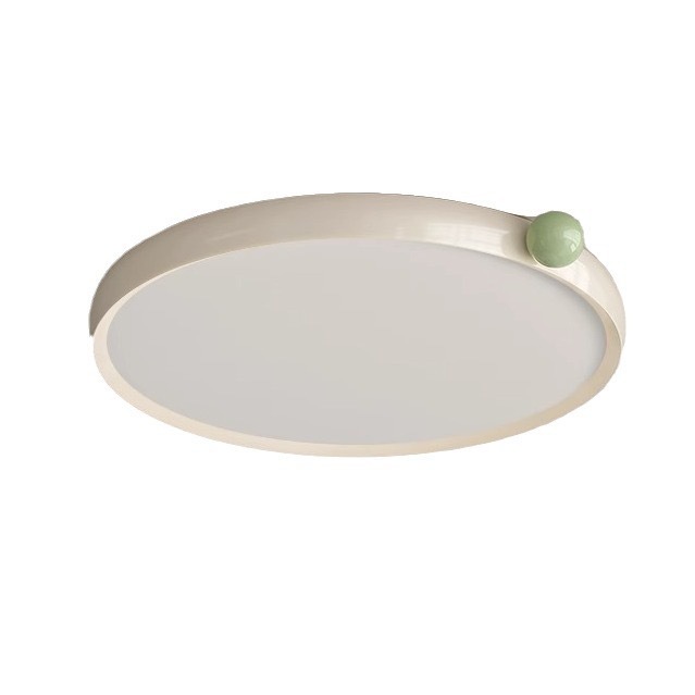 Full-spectrum fruit lamp, French cream style bedroom and study ceiling lamp, Nordic warm and cute children's ceiling lamp Item Picture