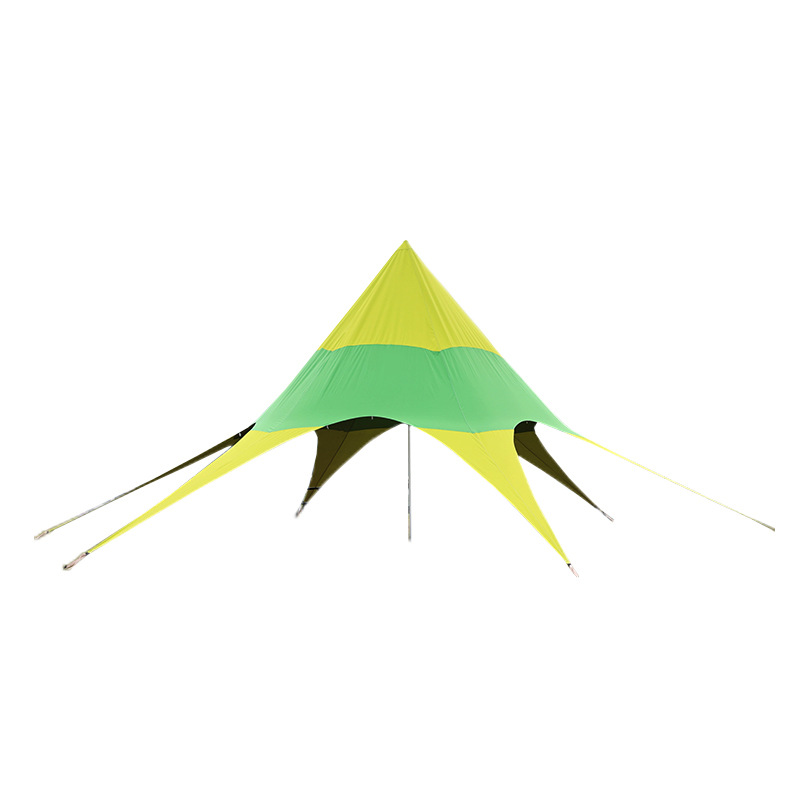 Sky tent, outdoor colorful star-shaped canopy, sky view, popular camping, picnic, sunshade, camping rain canopy, dome sky tent Item Picture