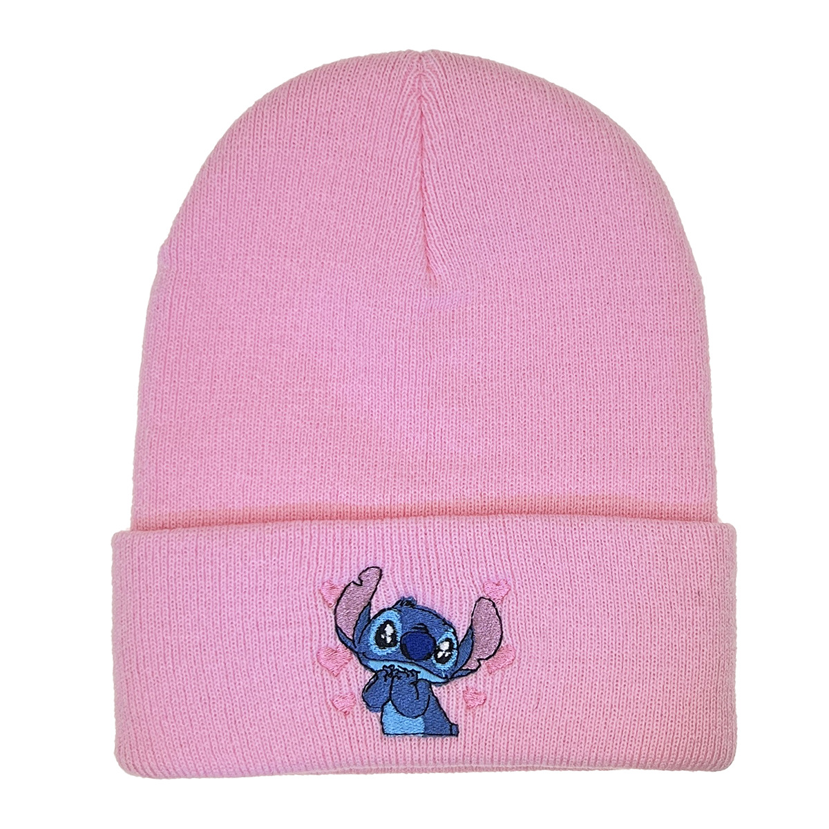 Autumn And Winter New Stitch Stitch Knitted Hat Cross-Border Cartoon Men's And Women's Headgear Outdoor Warm Woolen Hat Specification drawing