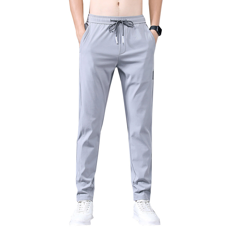 2022 New autumn pants for men, stylish and casual. Cotton, trendy and slim-fitting trousers for young men Item Picture