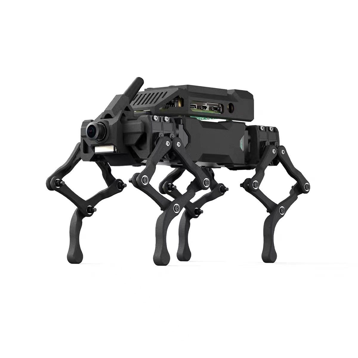 Raspberry PI 5 WAVEGO PRO 12-degree-of-freedom bionic quadruped intelligent robot dog Vision/motion detection Application Scenario
