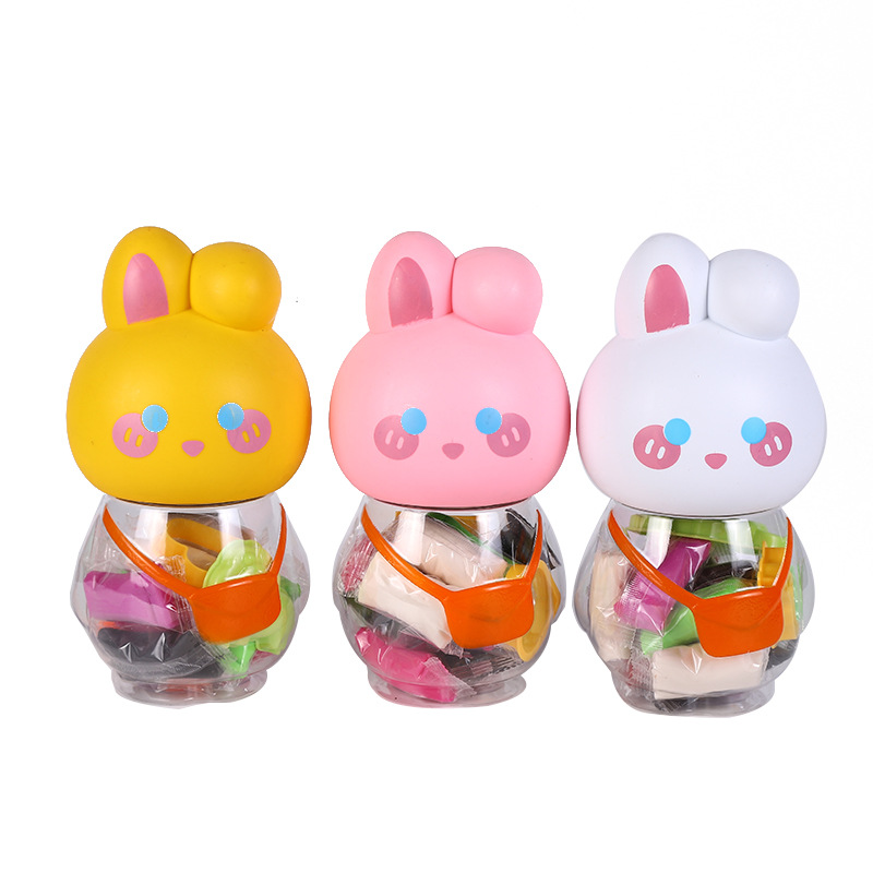 Peilebao Colored Clay Factory Direct Sales: Rabbit Leaps Forward, Colored clay like leather clay, children's DIY toys, educational toys, and clay Item Picture