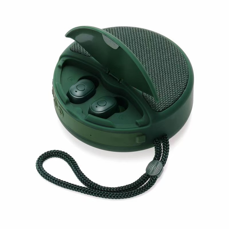 Nuevo TG808 bluetooth speaker headphones 2 en 1 TWS5.0 deportes al aire libre auriculares estéreo en el oído Application Scenario