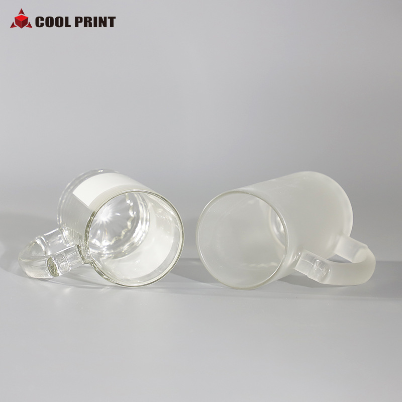 New 16oz glass draft beer mug patch patch beer mug creative sublimation beer mug can be printed with logo Application Scenario