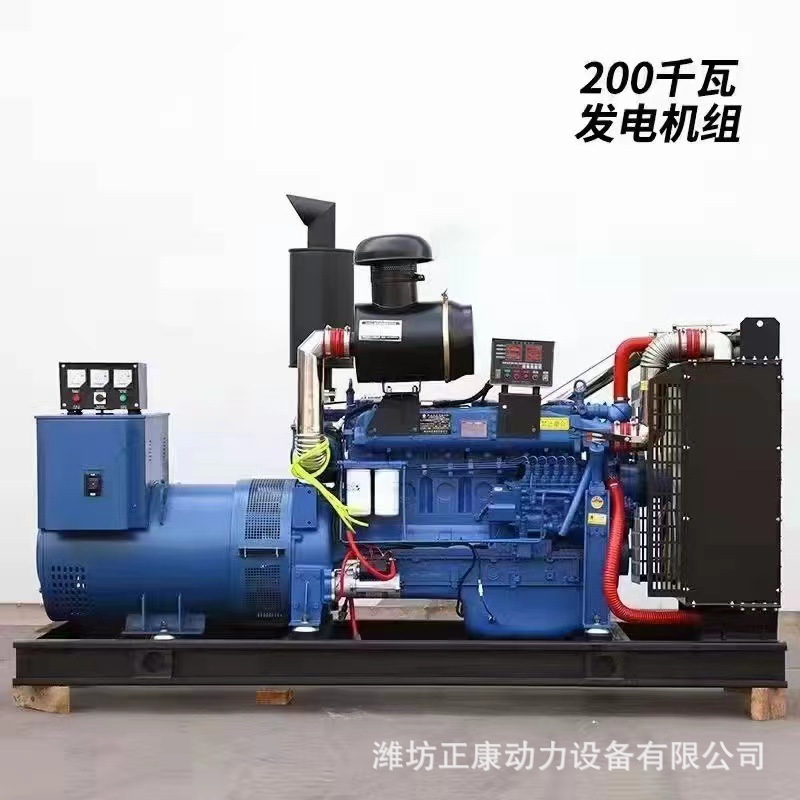 100KW潍坊柴油发电机组 小型应急发电机 150/200千瓦应急发电机组详情图3
