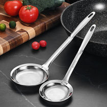 304 stainless steel slotted spoon oil separator household kitchen multi-functional skimmer to float oil separator for oil filtration