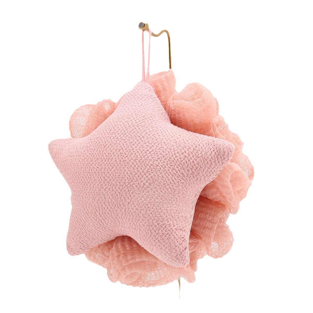 New Star Bath Flower Does Not Loose Fashion Hanging Foam Soft Cute Ins No Pain No Pain Large Bath Ball Bath Flower Bath Ball Item Picture