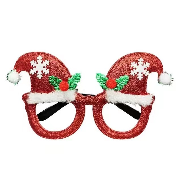 2024 New Christmas decorative glasses Adult Children Christmas gifts Holiday supplies party Creative glasses frames Application Scenario