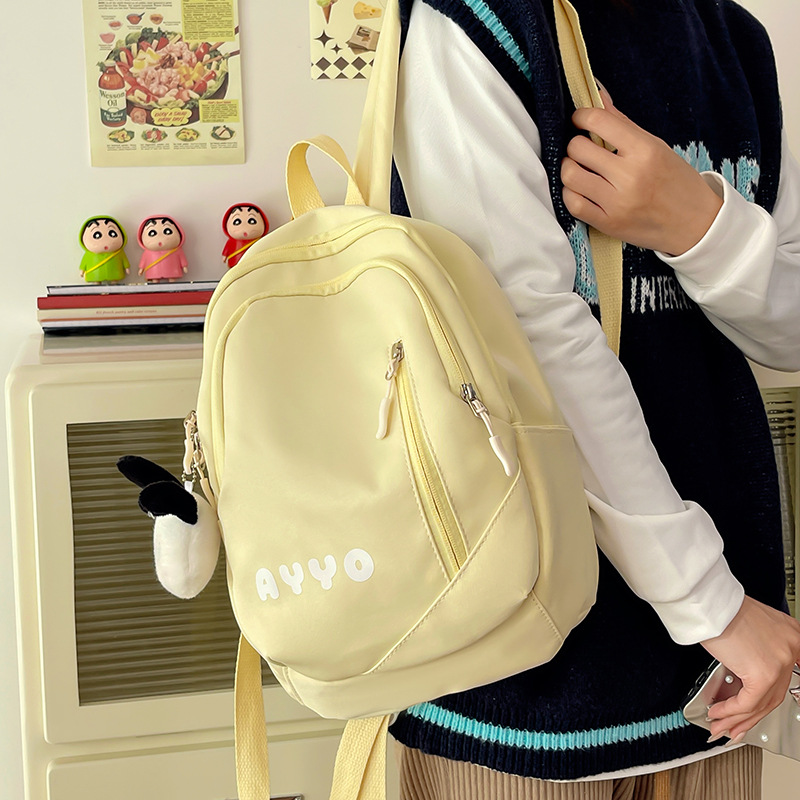 Small Schoolbag Girl Every School Style Girl Junior High School Students Schoolbag Remedial Small Backpack Leisure Travel Backpack Girl Application Scenario