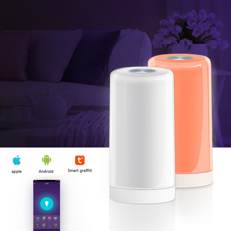 Graffiti touch night light, led pat light, bedside milk feeding light, table lamp, touch pat atmosphere light, gift Item Picture