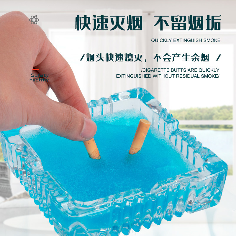Cigarette ash cleaner for eliminating cigarette smell Household cigarette ash sandbags, wholesale of cigarette ash sand, crystal sand for removing cigarette smell and purifying agent Specification image