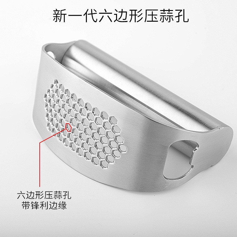 The manufacturer has in stock stainless steel garlic presses, household garlic peelers, garlic mince machines, kitchen garlic pounding machines and garlic puree machines