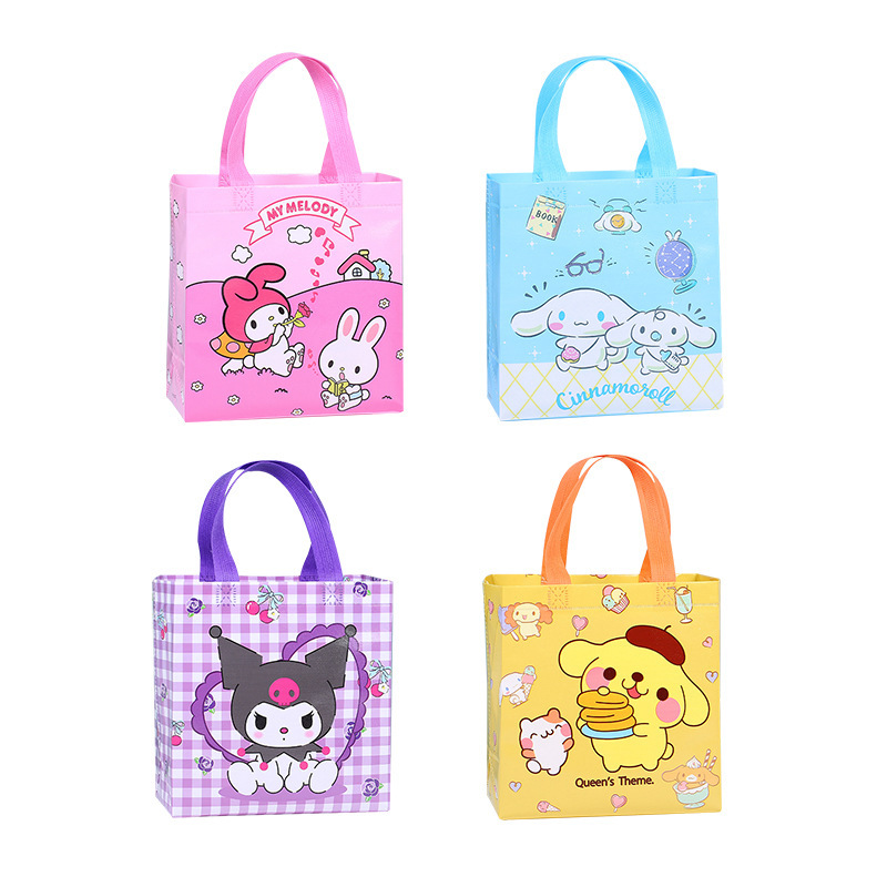 Cross-border bestseller student cartoon creative non-woven fabric bags, shopping bags, student handbags, Rio handbags Item Picture