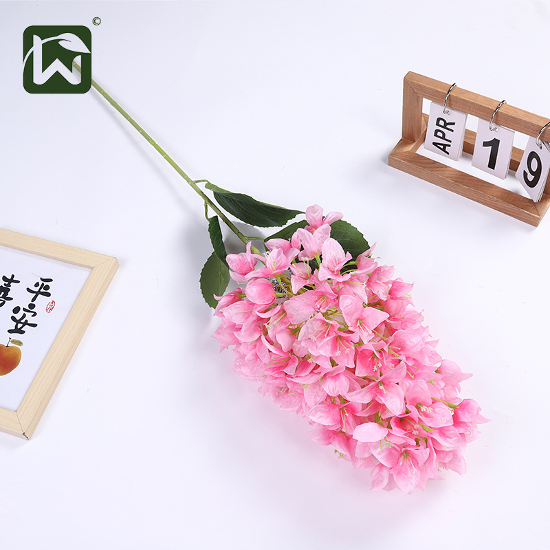 【】 Artificial rose, large single triangular rose, artificial flower, artificial flower, hotel and home living room decoration item details Picture