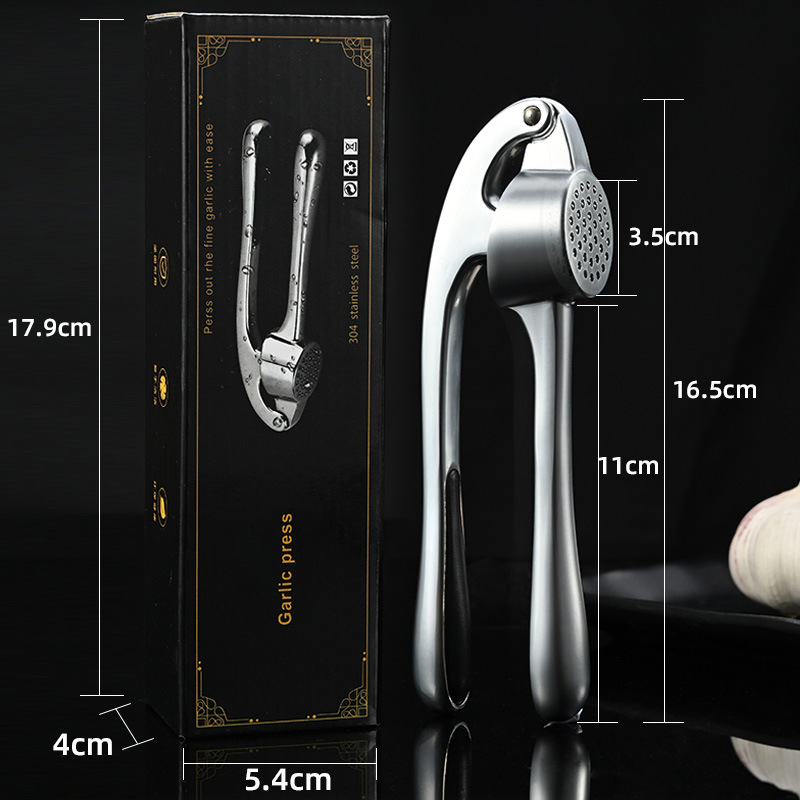 Garlic press, mincing machine, manual garlic mincing machine, zinc alloy garlic pounding tool, ginger and garlic crushing machine, customized garlic press Application Scenario