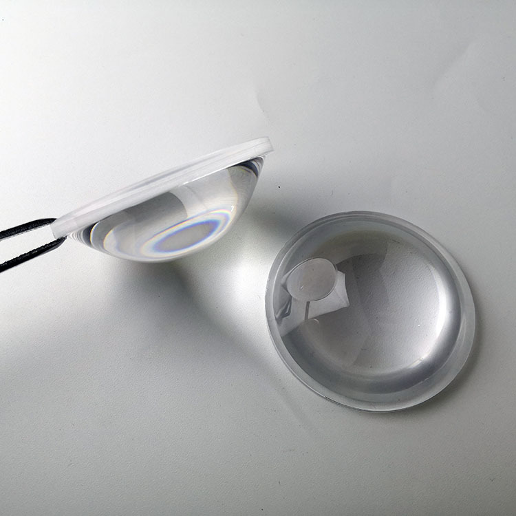 LED透镜单/平凸镜白底实物图