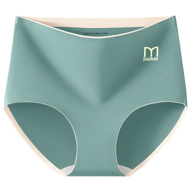 Women's underwear, pure cotton Class a, full cotton inner lining, seamless mid-waist, antibacterial, large-sized triangle pants, summer stretch Xinjiang cotton shorts Item Picture