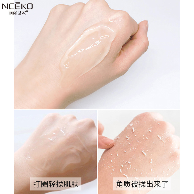 Liyan Family Green Bamboo and Cucumber Whitening Exfoliation Facial and Body Exfoliation Gentle Moisturizing Deep Cleansing 150g details Picture