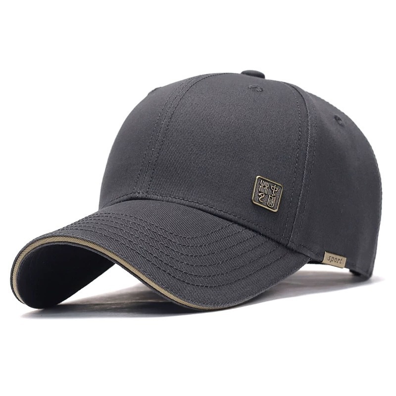 Men's trendy hard-top, big-headed baseball cap, summer stylish and face-enhancing small baseball cap, outdoor travel sun protection cap Application Scenario