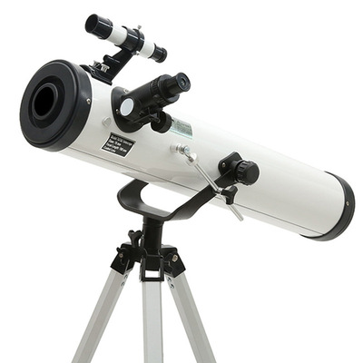 礼品天文望远镜76700高倍高清 天文望远镜观星观月反射式学生天文图