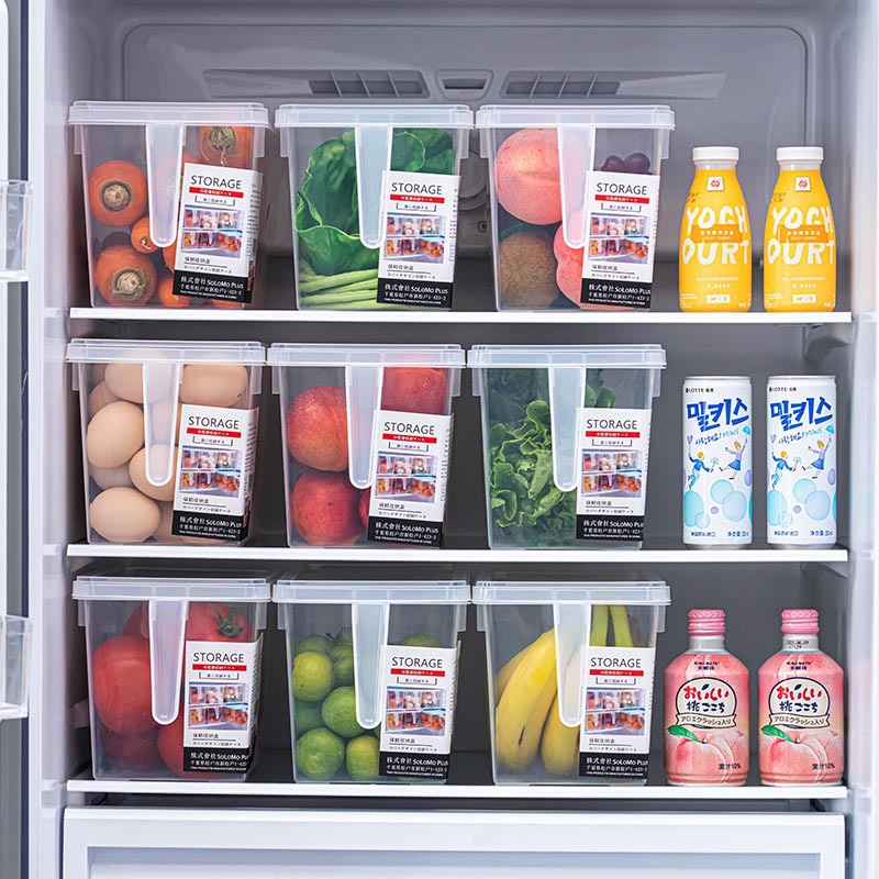 塑料冰箱收纳盒批发冷冻盒食品级透明保鲜盒家用鸡蛋收纳盒抽屉式详情图3