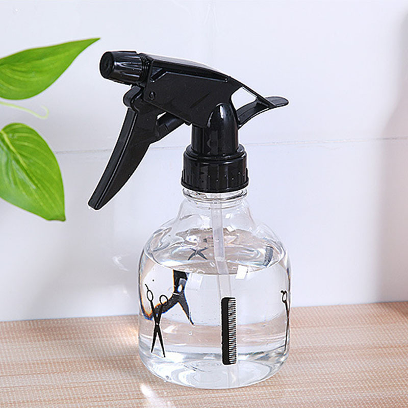 Household disinfection small spray bottle, hair care spray water bottle, spray bottle, transparent makeup hand-press type, barber shop scissors bottle