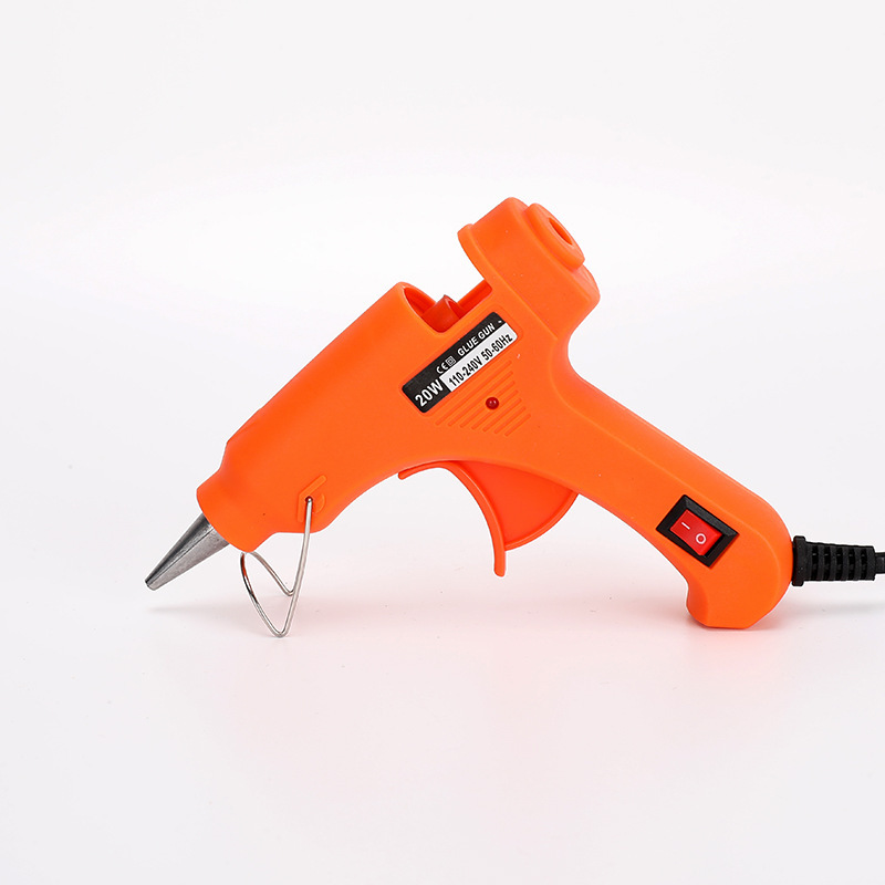 Hot melt glue gun 20W hot melt glue gun, hot melt glue gun, blue hot melt glue gun, pink glue gun, glue gun source worker Application Scenario