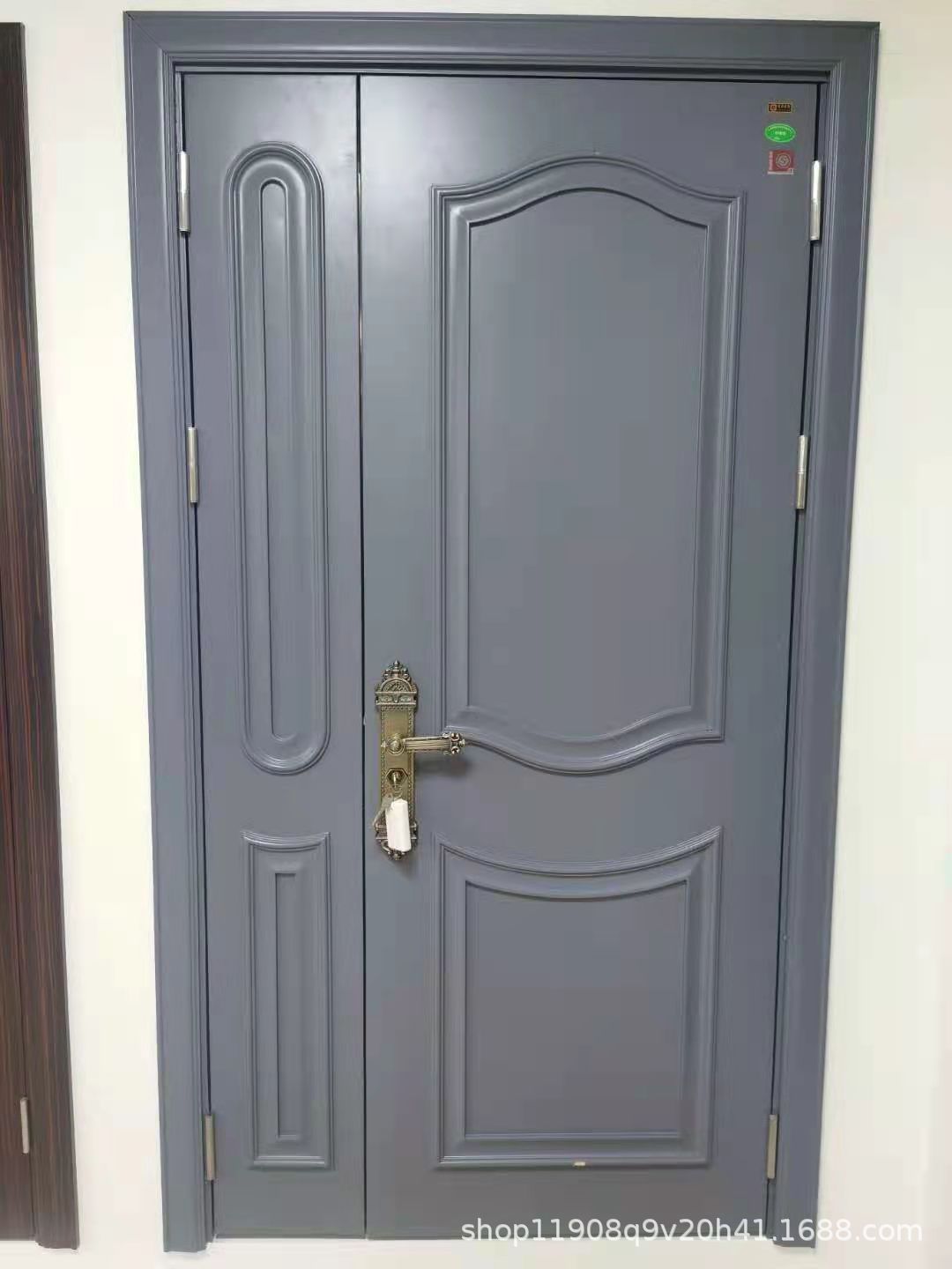 Factory direct sales and wholesale of grade A and B steel-wood fireproof doors, fireproof wooden doors for hospital, hotel and hotel engineering rooms Specification image