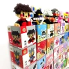 Wholesale of children's toys, gifts for boys and girls, small pieces connected and assembled, compatible with Lego building blocks, street stall supply Application Scenario
