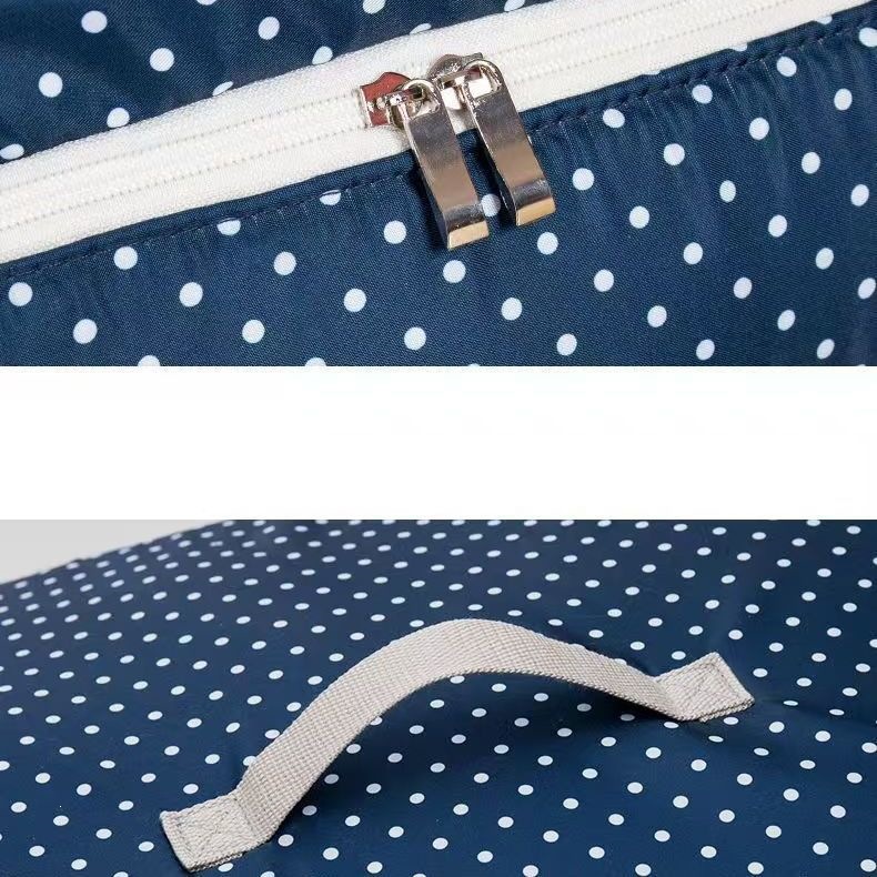 Thickened moisture-proof storage bag, clothing and quilt storage bag, clothing storage box, foldable Korean-style clothes, large capacity Item Picture