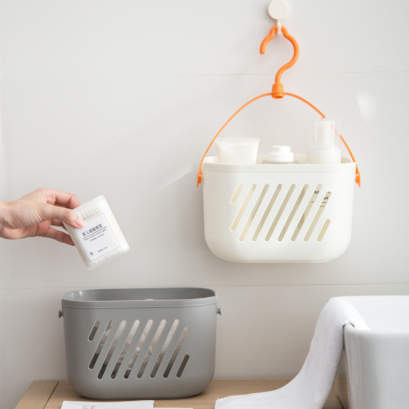 The kitchen hanging basket with rope hooks for storing ginger and garlic, the miscellaneous hanging bucket, and the hanging rack are all best-selling storage baskets Specification image