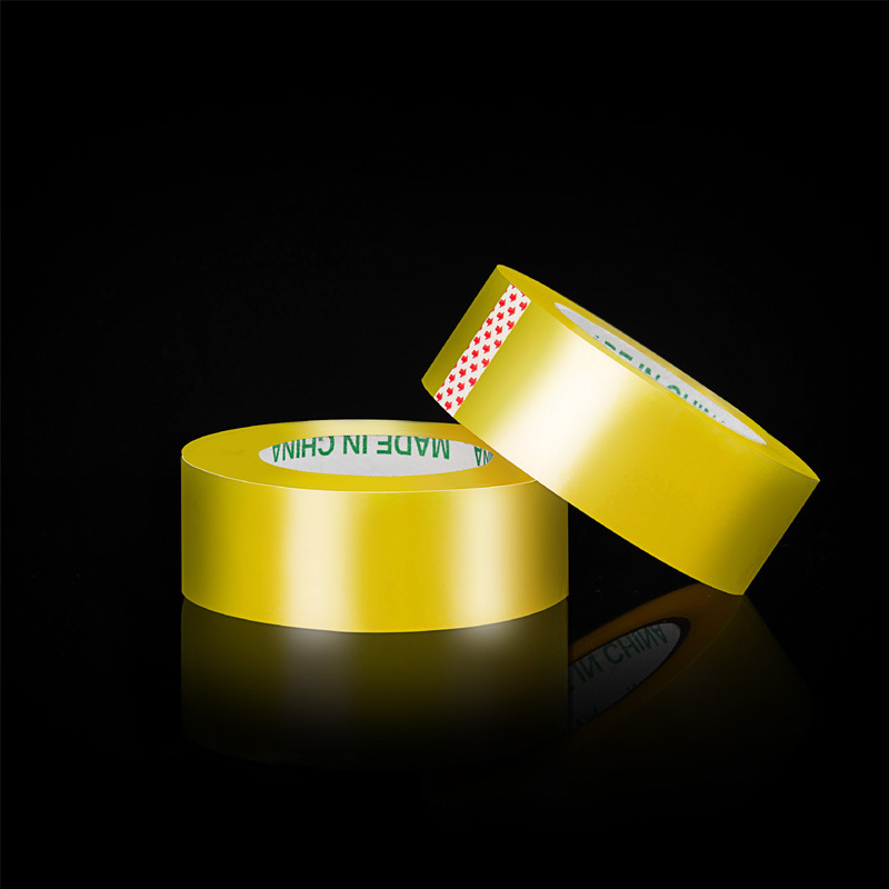 A Large Number Of Sealing Packaging Transparent Tape Wholesale Transparent Tape Paper Large Roll Beige Moving Express Packing Tape Whole Box details Picture