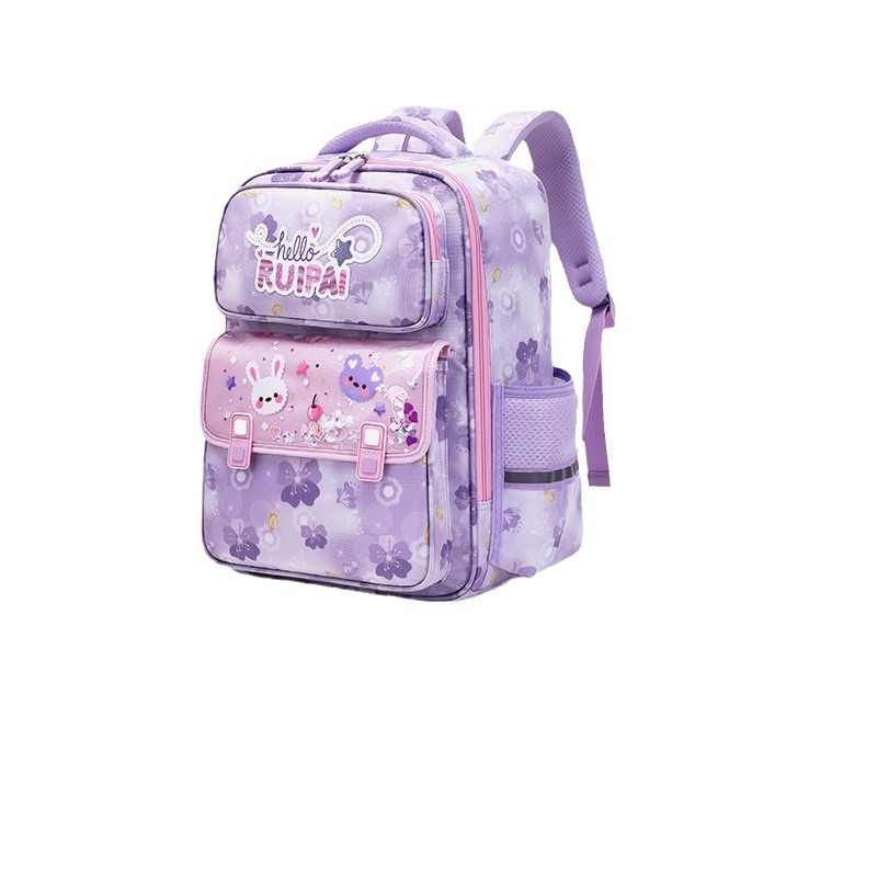 New large-capacity, lightweight and water-resistant Rui brand cartoon schoolbag for girls in grades 1 to 6 of primary school Item Picture