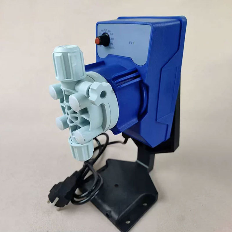 The Aite electromagnetic diaphragm metering pump Dosing device can adjust the flow rate and is resistant to acid and alkali corrosion. PVDF dosing metering pump Dosing dosing pump details Picture