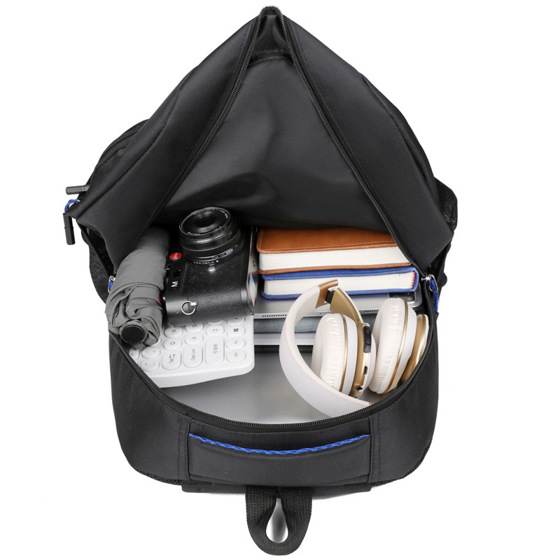Cross-border Amazon men's backpack, high-end, large-capacity travel backpack, multi-layer simple business and leisure backpack details Picture