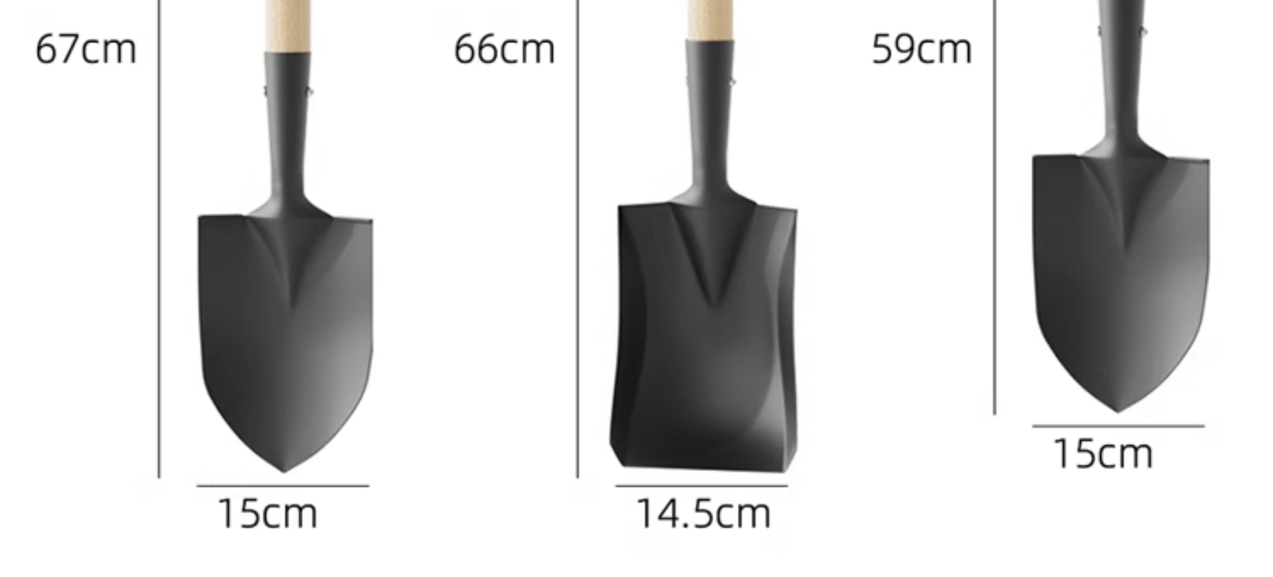 铲子园艺盆栽种菜铲子小种花花园大号松土小工具三件套室内花卉详情12