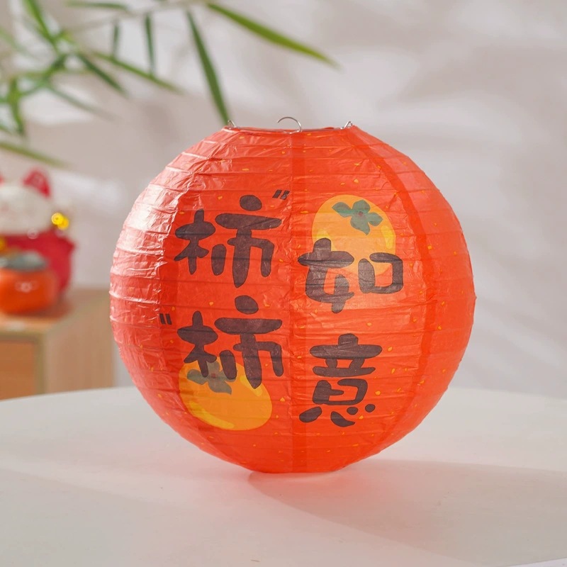 新年春节装饰纸灯笼中国风猜灯谜商场超市活动场景布置户外古风详情8