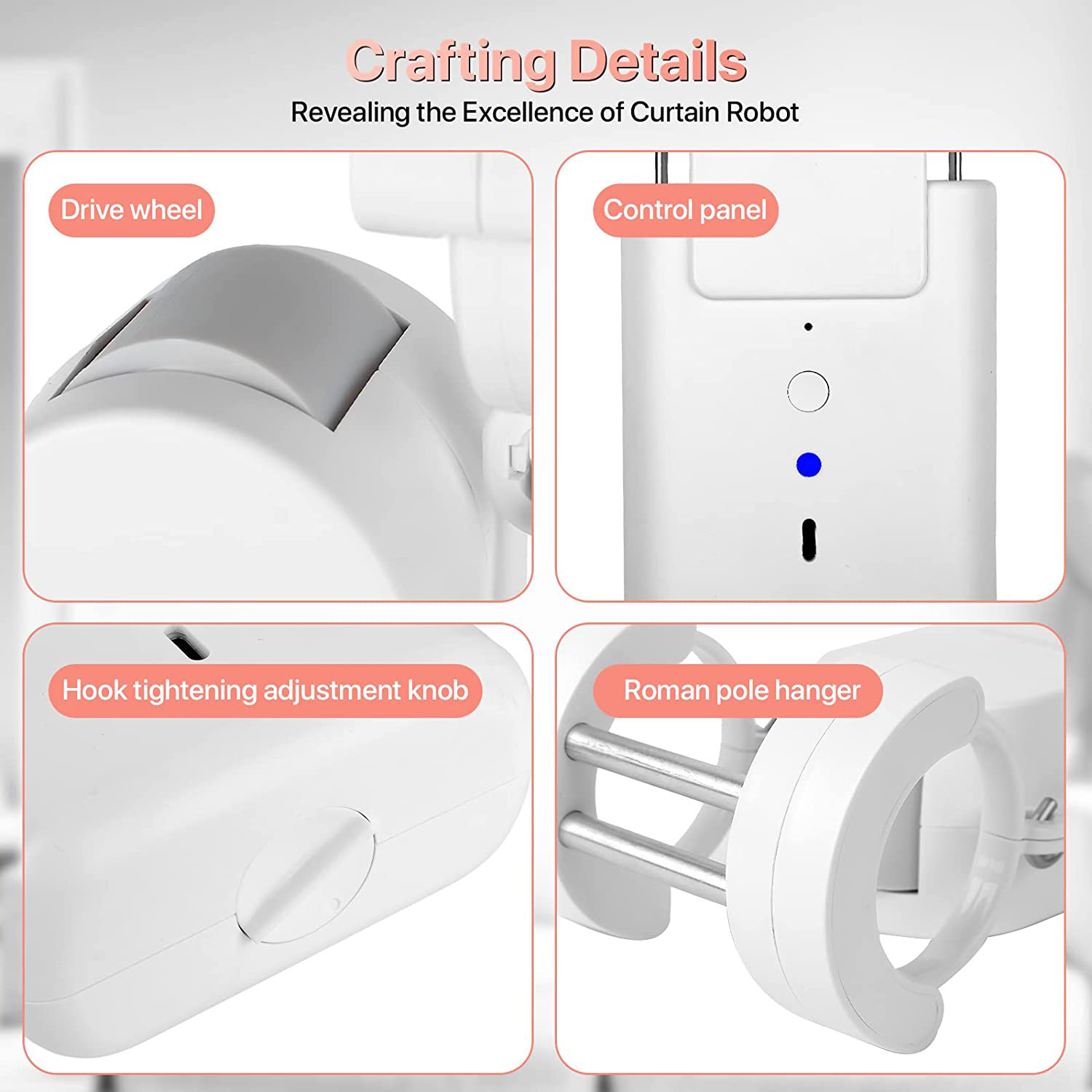 Intelligent electric curtain assistant