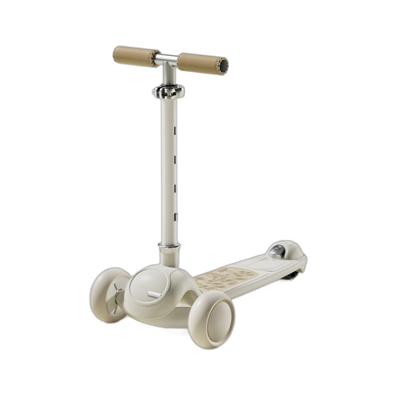 Children's scooters 1-3-6-12 years old folding babies 3-4-in-one, children can ride and slide Item Picture