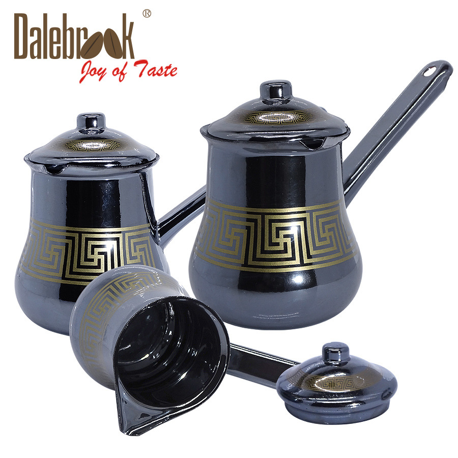 Dalebrook Turkish Coffee Set Gansu Canning Tea Brewer And Tea Roasting Pot Practical Electric Stirring Coffee Cup