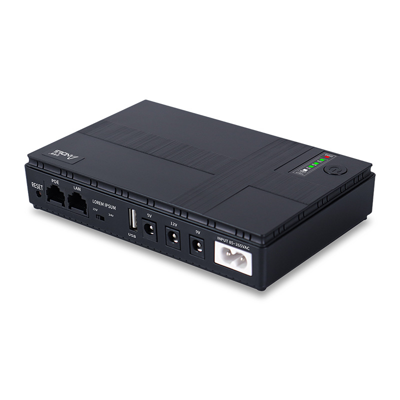 5V, 9V, 12V router optical modem, monitoring backup uninterruptible power supply, power bank, mobile phone DC UPS power supply Item Picture
