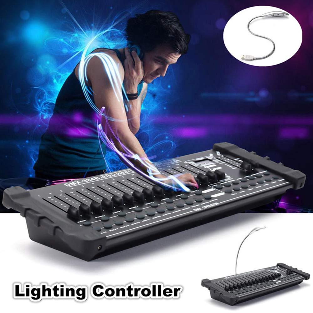 Cross-border best-selling dmx384b console led par lighting speed light stage lighting wireless dmx512 controller details Picture